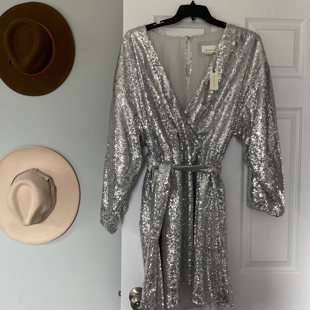 Anthropologie Sequin Dress
